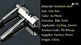 Bicycle Chain Pin Splitter Device Remover Cycle Solid Repair Tool Cycling Bike Chain Cutter Breaker