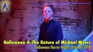 Halloween 4: The Return of Michael Myers highlights from Halloween Horror Nights Orlando 2018