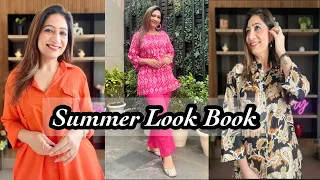 SUMMER LOOK BOOK | Everyday/workwear easy outfits | Amazon Haul |Thehopestory
