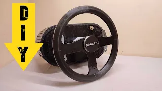 DIY GAMING STEERING WHEEL 900 deg With PADDLE SHIFTERS