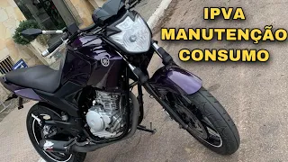 NÃO COMPRE UMA FAZER 250cc ANTES DESSE VÍDEO - ipva, manutenção e consumo