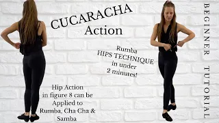 Cucaracha Rumba Dance Move ||| Rumba Cucaracha Action || Cucaracha Technique Tutorial