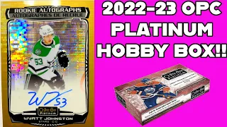 2022-23 O-PEE-CHEE PLATINUM HOBBY BOX OPENING!!
