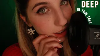 (ASMR) UP-CLOSE, DEEP IN-YOUR-EAR WHISPERS // HOLIDAY TRIGGER WORDS