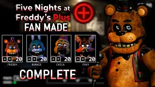 FNAF PLUS FANMADE 4/20 COMPLETE | Custom night