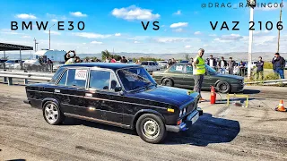 BMW e30 vs vaz 2106