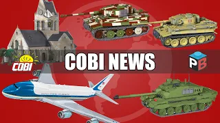 Tiger I, Challenger II, Air Force One, P-38, Hurricane - COBI News by PBricks Part 9 - #cobi #bricks