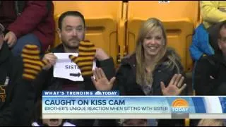 NBC "Today Show" on Gophers Kiss Cam Sign