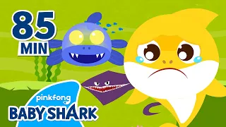 Baby Shark and Spooky Monsters | +Compilation | Baby Shark Sing Along | Baby Shark Official