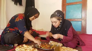 Village Life Afghanistan | Cooking The Best Chicken Stew | @Tasty Foodies
