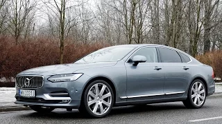 Volvo S90 D5 AWD - fuel consumption: city, 90, 120, 140 km/h :: [1001cars]