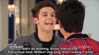 Soy Luna - Season 3 Episode 26 - Luna leaves crying and Matteo and Simón fight (English)