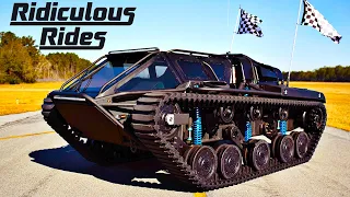 Military 'Ripsaw' Doubles As Movie Star | RIDICULOUS RIDES