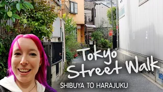 ✨ Walking from Shibuya to Harajuku ✨ Tokyo Street Walk