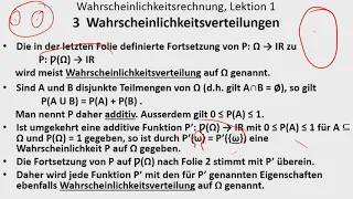 Zufallsexperimente und Wahrscheinlichkeiten | Lektion 23 | Mathe für die Matura | Stochastik