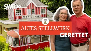 Regina & Peter wohnen in einem umgebauten Bahn-Stellwerk | ARD Room Tour