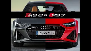 2020 Audi RS6 Avant vs 2020 Audi RS7 Sportback | Quick comparison