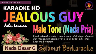 Karaoke Jealous Guy - John Lennon (Ver. EPR) nada pria G || karaoke HD.