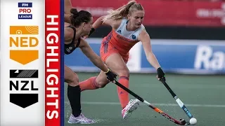 Netherlands v New Zealand | Week 21 | Women's FIH Pro League Highlights