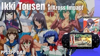 PPSSPP 0.9.9 Test - Ikki Tousen : Xross Impact