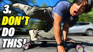 15 Mistakes Beginner Electric Skateboarders Make