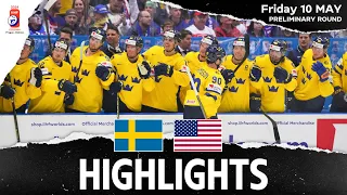 Highlights: Sweden vs USA | 2024 #MensWorlds