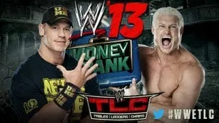 WWE '13 TLC: JOHN CENA vs DOLPH ZIGGLER - Ladder Match - Gameplay ITA HD (Predictions)