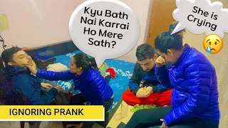 Ignoring Prank on Wife for 24 Hours | Gone Wrong! (SLAPPED) | She Cried :( | Prank on Wife in India