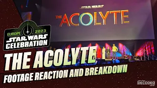 Star Wars: The Acolyte FIRST FOOTAGE REACTION & BREAKDOWN | Star Wars Celebration Europe 2023