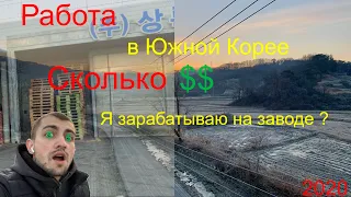 Работа в Южной Корее.Сколько можно заработать в Корее.Влог.Мой завод, и условия работы