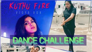 Kuthu Fire dance steps by Vidya Vox