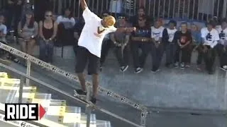 Goofy vs. Regular Skateboard Contest 2008 - Top Skateboarders Rip the Etnies Skatepark