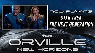The Orville: New Horizons with the Star Trek: TNG Theme Mash-Up (With Voiceover)