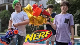 Nerf Supply Drop! HUGE Nerf War!