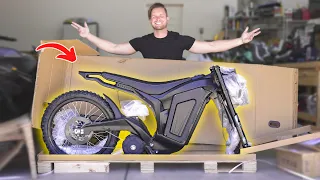 I JUST BOUGHT an ELECTRIC MOTORCYCLE in a BOX!! ($5,999 new)