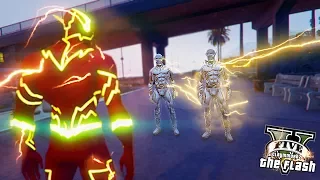 Godspeed VS The Flash ! Battle On Water (GTA 5 Ultimate Flash Mod)