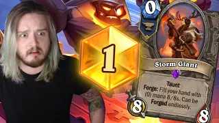 This Deck is HUUUGE!!! | How to Forge INFINITE 8/8s with Taunt!!! | Hearthstone