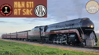 Norfolk&Western's 611 On The Road To Paradise! 11/10/22  #nw611 #queenofsteam