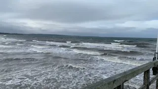 Sturm am Weissenhäuser Strand 🌬💦🌊