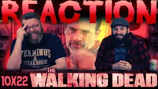 The Walking Dead 10x22 FINALE REACTION!! "Here's Negan"