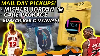 Mail Day Pick Ups: Michael Jordan Cards, Care Package, & Subscriber Giveaway! 🏀🏀🏀