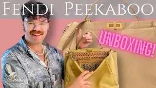 Fendi Selleria Large Peekaboo Unboxing | Fashionphile Unboxing