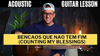 GUITAR LESSON - Seph Schlueter || Isadora Pompeo - Bênçãos Que Não Têm Fim (Counting My Blessings)