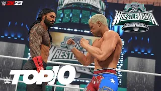 WWE 2K23: TOP 10 Early Predictions for Wrestlemania 40