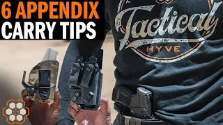 6 Tips For Better Appendix Carry with Tactical Hyve