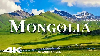 Mongolia 4K UHD - Beautiful Nature Scenery With Relaxing Music