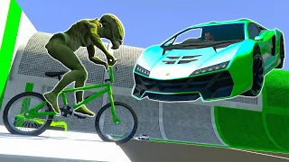 GTA 5 ONLINE 🐷 BMX VS ZENTORNO !!!!!!!!