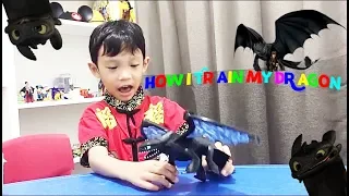 Unboxing Toothless Figure from How to Train Your Dragon Movie