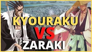 ZARAKI KENPACHI VS KYOURAKU SHUNSUI - BATALHA MORTAL - BLEACH