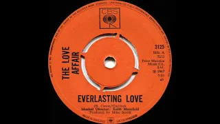 1968 The Love Affair - Everlasting Love (mono 45--#1 UK hit)